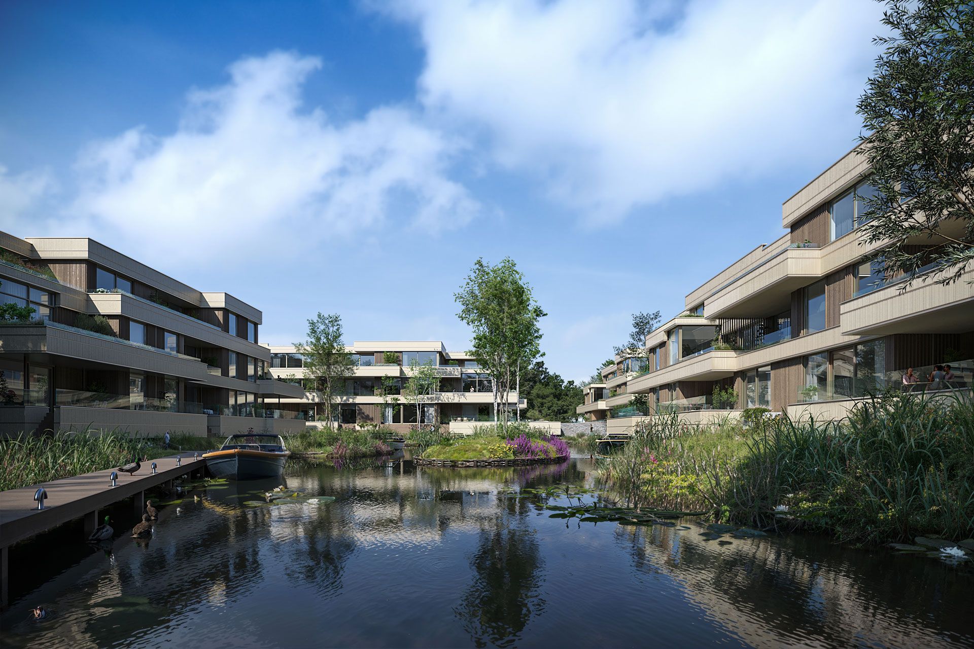 Een stille enclave aan het water