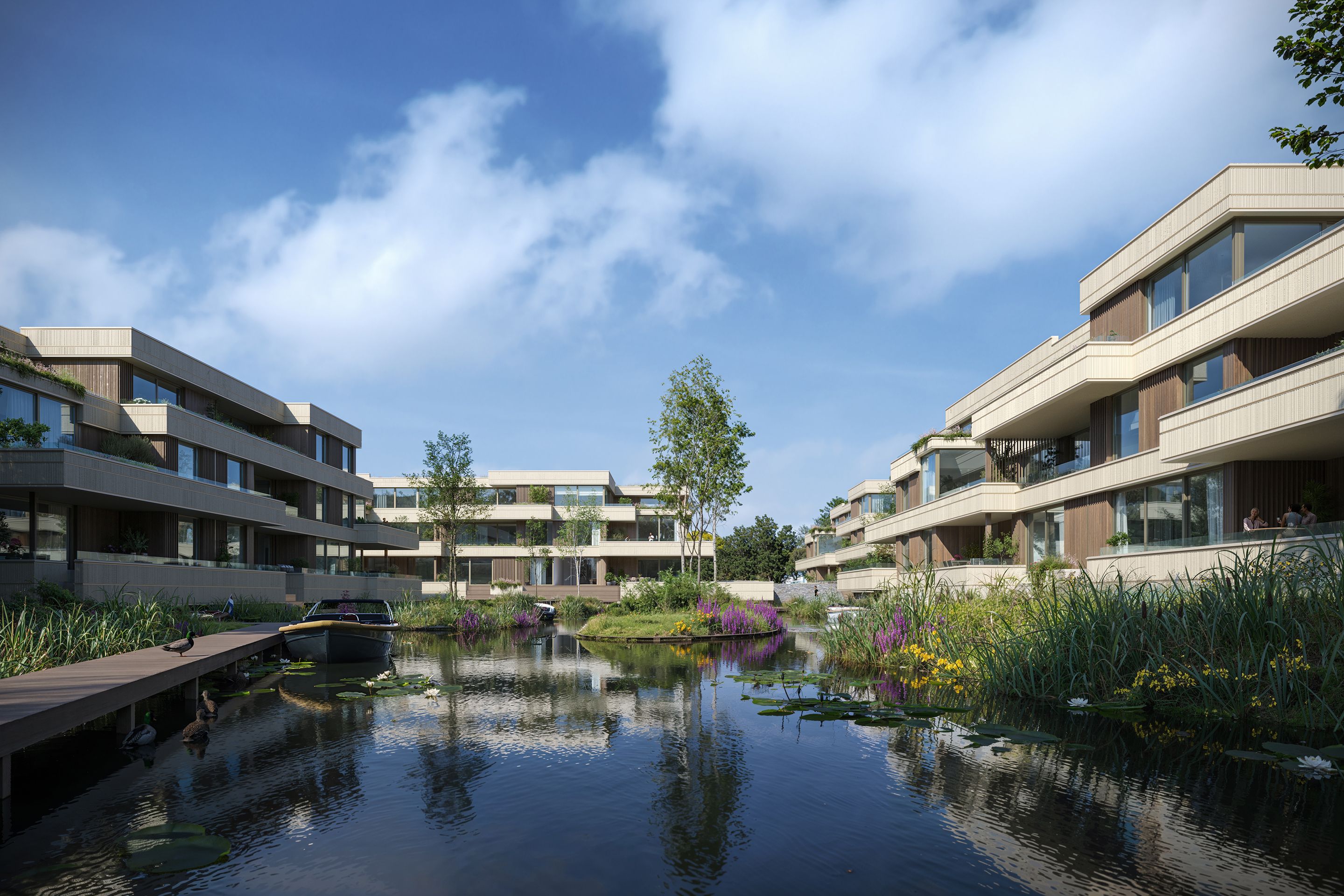 Een stille enclave aan het water